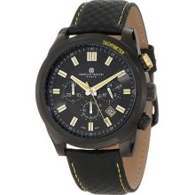 Charles Hubert Premium Watch Black Ion Chronagraph Retail Price $234.95