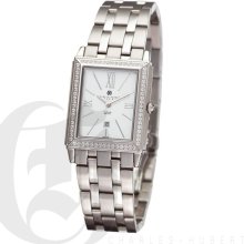 Charles Hubert Women's Diamond Baleen Mens Titanium Case Watch 18313-W