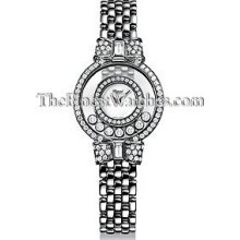 Chopard Happy Diamonds White Gold Watch 205596-1003