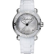 Chopard Happy Sport Round 36mm Steel Watch 278551-3003