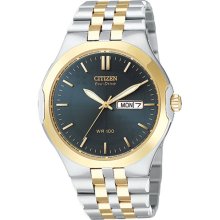 Citizen BM8404-59L Watch Eco-Drive Corso Mens - Blue Dial Stainless Steel Case Quartz Movement