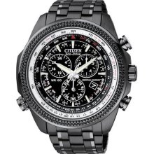 Citizen Eco-Drive Perpetual Calendar Alarm Chronograph Mens Watch BL5405-59E