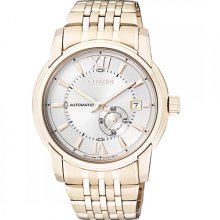 Citizen Gold plated Automatic Mens Watch NJ0052-55A