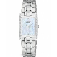 Citizen Ladies Eco-Drive Stiletto 34 Diamonds MOP Dial EG3170-54D