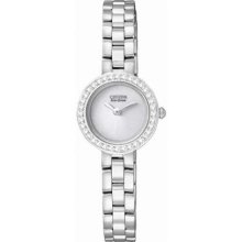 Citizen Ladies Silhouette Diamond Eco-Drive EX1080-56A Watch