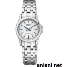 Citizen Lineup Citizen Collection Eco-drive Ladies Sir66-5141 Silver X White Wat