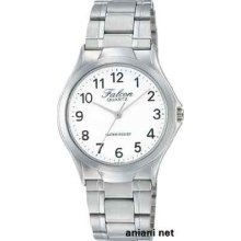 Citizen Q&q Falcon Analog Display White Vu76-850 Men's Watch