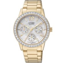 Citizen Quartz Swarovski Crystal Womens Watch