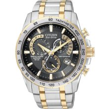 Citizen Watch - Mens Eco-drive Perpetual Chrono At - At4004-52e