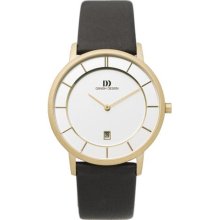Danish Design Men's Stainless Steel Gold-Tone ion-plating Watch I ...