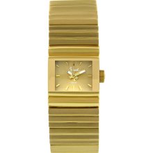 Diesel Ladies Gold Plated Stainless Steel Watch. Half Price Â£72.50