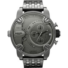 DIESEL 'Little Daddy' Chronograph Bracelet Watch, 51mm Gunmetal