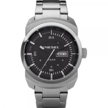 Diesel Mens Analog Stainless Watch - Silver Bracelet - Black Dial - DZ1473