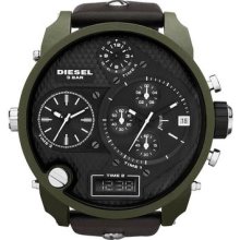 Diesel Mens Badass Dz7250 Collection Sba Xxl 4 Time Zone An Digi Watch