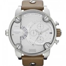 Diesel Nude Leather Sba Little Daddy Mens Watch