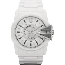 Diesel Timeframes White Ceramic Mens Watch DZ1515