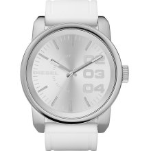 Diesel White Silicone Mens Watch DZ1445