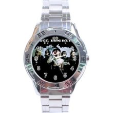 Dir En Grey Stainless Steel Analogue Menâ€™s Watch Fashion Hot