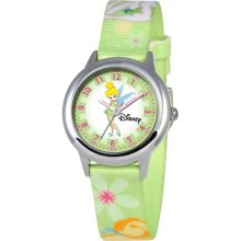 Disney Time Teacher Tinker Bell Kids Green Watch