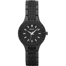 DKNY Glitz Black Dial Women's Watch