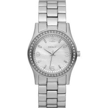 DKNY Glitz Mother of Pearl Dial Gold-tone Ladies Watch NY8334 ...