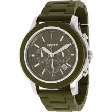 DKNY NY1494 Park Avenue Men's Rubber Watch