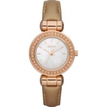 Dkny Ny8563 Ladies Essentials And Glitz Caramel Watch Rrp Â£125