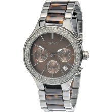 DKNY Tortoise Glitz Chronograph Women's Watch NY8668