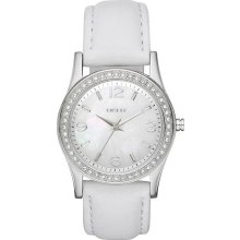 DKNY White Leather Women's Watch NY8376