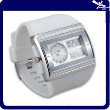 Dual Core Lcd Chronograph Sport Digital Men Wrist Watch