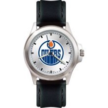 Edmonton Oilers Fantom Mens Sport Watch LogoArt