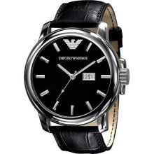 Emporio Armani Leather Mens Watch AR0428