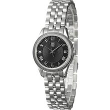 ESQ Ladies Harrisson Stainless Steel Black Dial 07101303