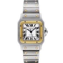 Extra-Large Cartier Santos Galbee Automatic Two-Tone Watch W20099C4