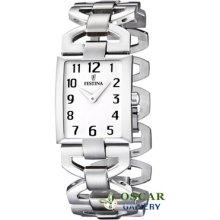 Festina Dame F16557/1 White Dial Women's Watch 2 Years Warranty