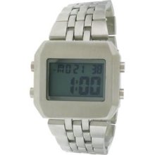 FMD Digital Stainless Steel Square Mens Watch