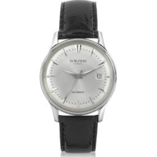 Forzieri Designer Men's Watches, Savona - Silver Dial Automatic Date Watch