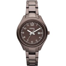 Fossil AM4383 Flight Stainless Steel Watch in Brown