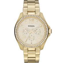 Fossil 'Cecile' Multifunction Bracelet Watch, 40mm Gold