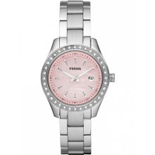 Fossil Es2999 Ladies Stella Mini Stainless Steel Watch