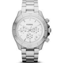 Fossil Retro Traveler Chronograph Stainless Steel Watch - CH2847