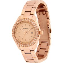 Fossil Stella Mini Rose Gold Watch - Rose Gold