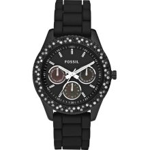 Fossil Stella Silicone Ladies Watch ES2896