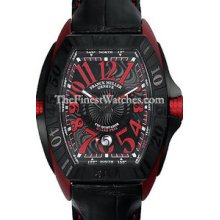Franck Muller Conquistador GPG 9900SCDTGPG Red Ergal Watch