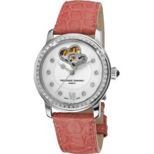 Frederique Constant Womens Automatic Double Heart Beat Watch Fc310dhb2pd6