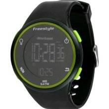 Freestyle Men's Cadence 101376 Black Polyurethane Quartz Watch with Digital Dial