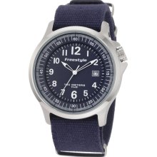 Freestyle Mens Ranger Field Stainless Watch - Blue Nylon Strap - Blue Dial - FS84992