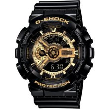 G-Shock 'X-Large Big Combi' Watch, 55mm x 51mm Gold/ Black