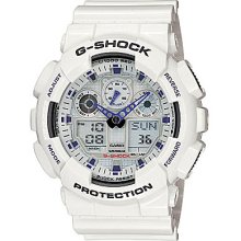 G-Shock XL Big Face Combi White Watch - White