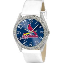 Game Time Women's MLB St. Louis Cardinals Glitz Watch, Silver